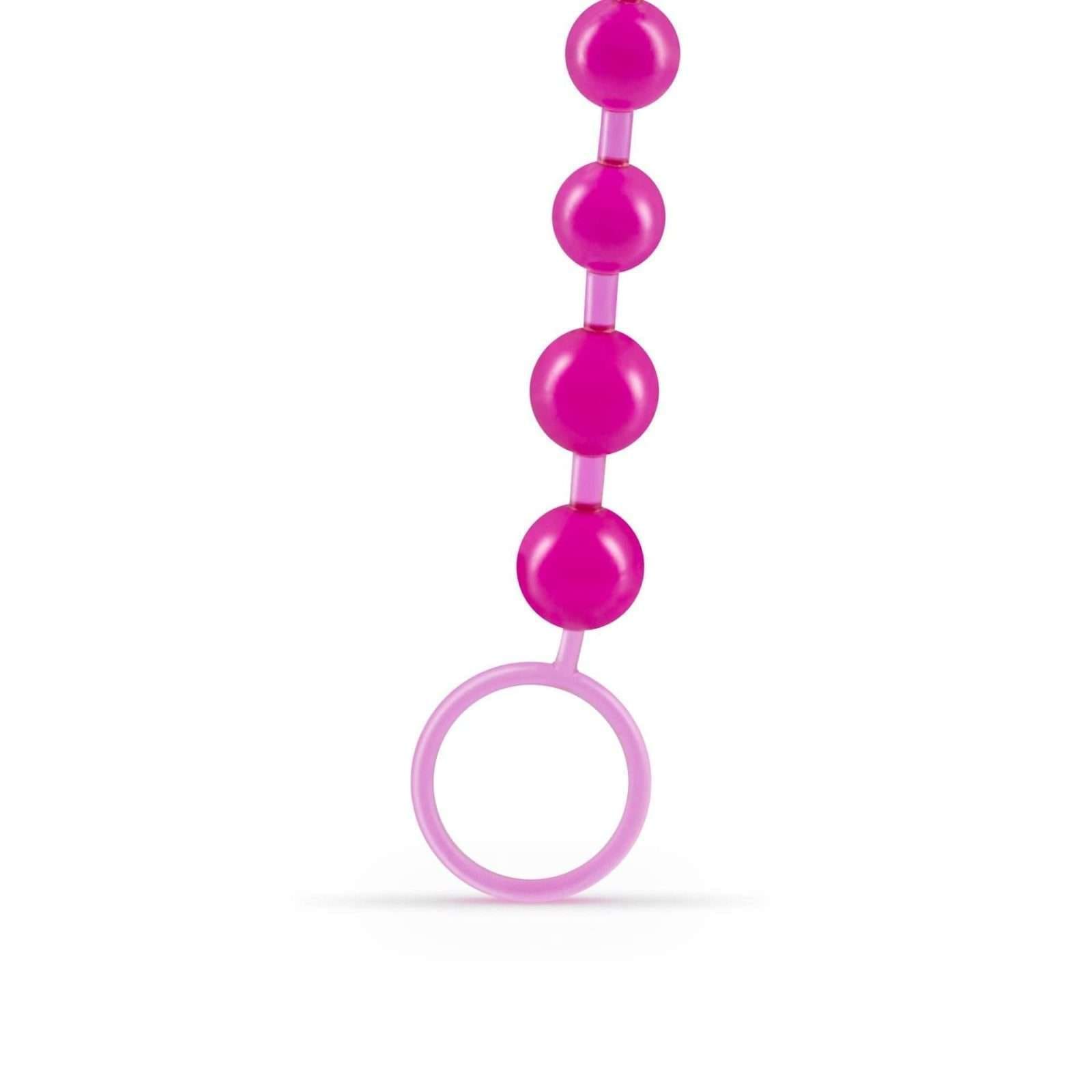 10 Bead Anal Chain Crushious Pink