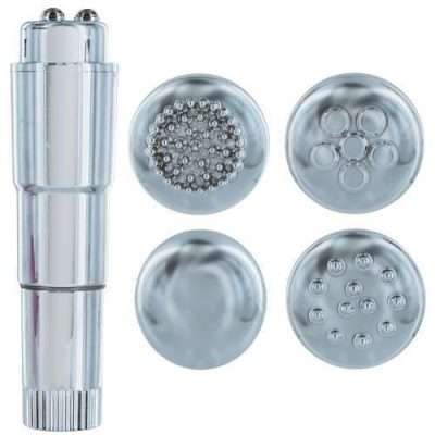 CANDY PIE SWEEPY VIBRATOR SILVER