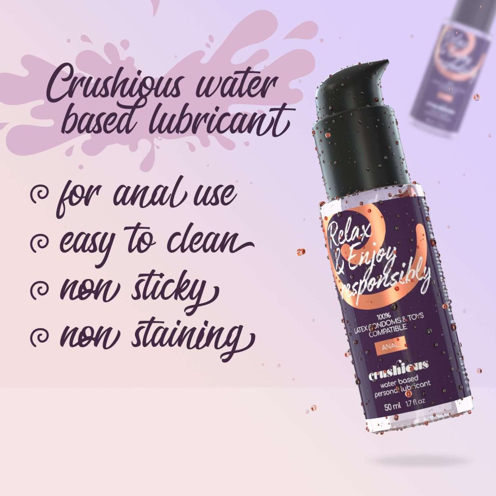 Crushious Anal Use Lubricant 50 Ml