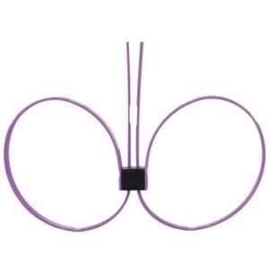 DISPOSABLE OUCH  ZIP TIE CUFFS EXTENDED PURPLE