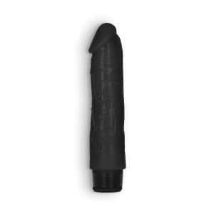 GC 8  THICK REALISTIC DILDO VIBE BLACK