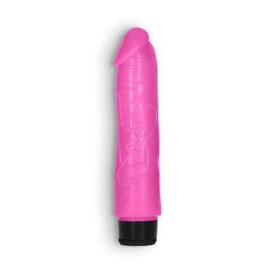 GC 8  THICK REALISTIC DILDO VIBE PINK