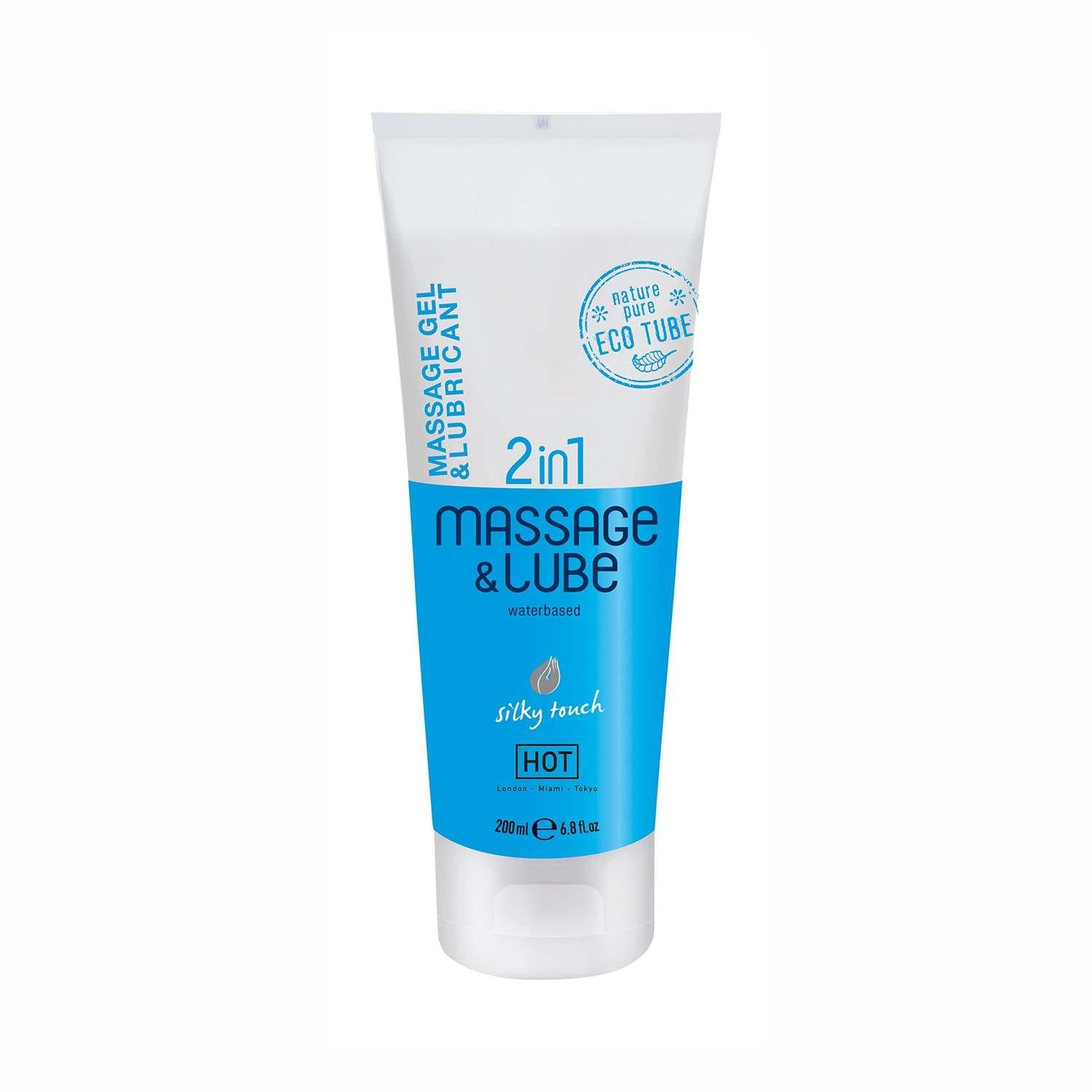 HOT    SILKY TOUCH WATER-BASED MASSAGE GEL AND LUBRICANT 2IN1 200ML
