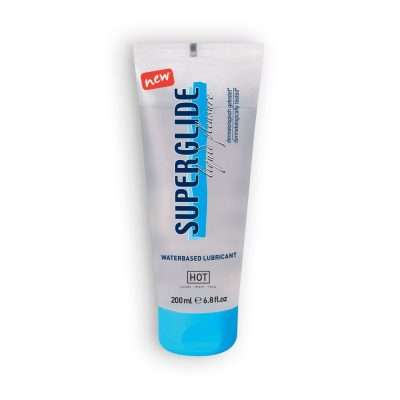 HOT    SUPERGLIDE WATERBASED LUBRICANT 200ML