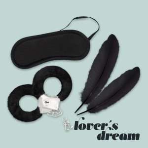 LOVER S DREAM BONDAGE KIT CRUSHIOUS BLACK