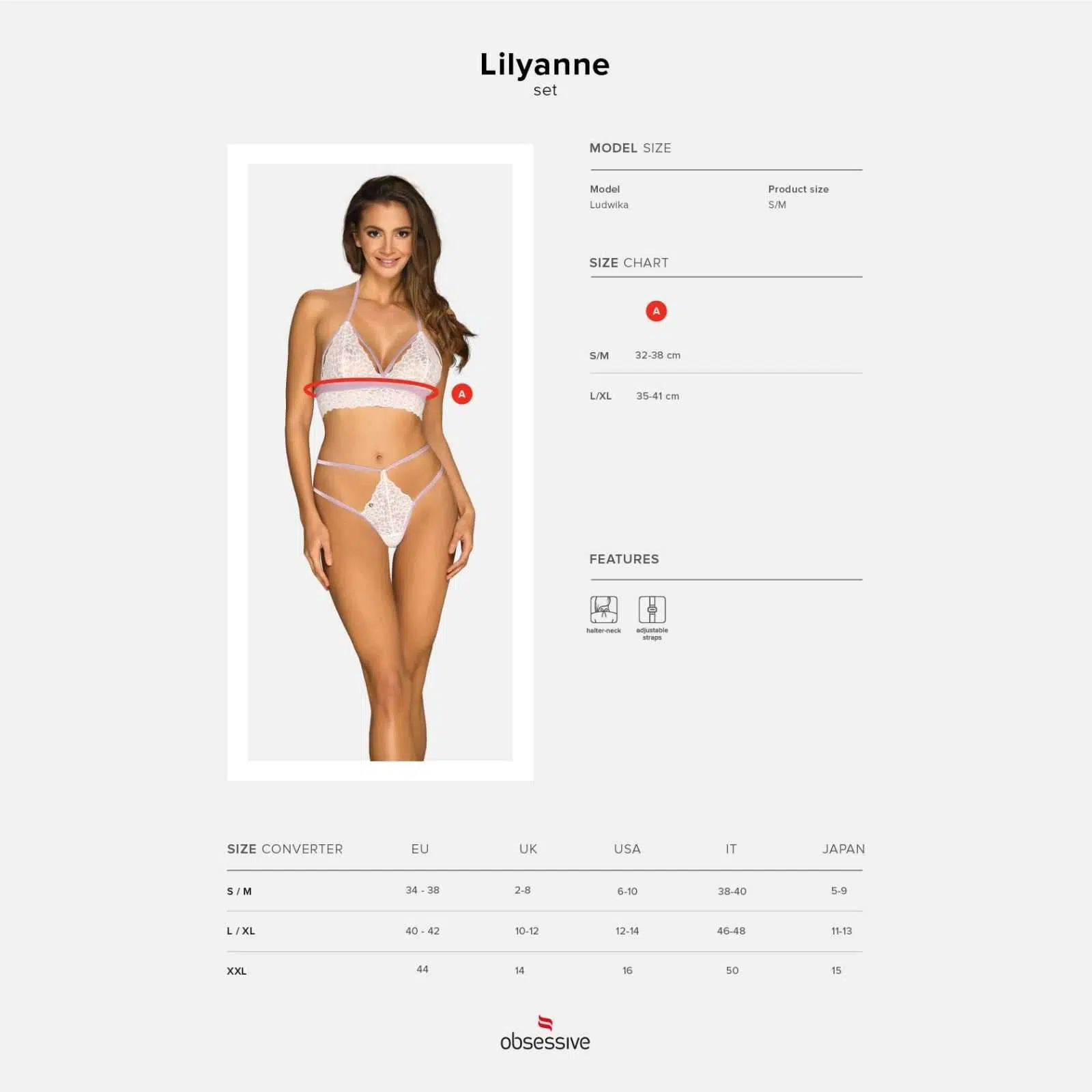 Obsessive Lilyanne Set White