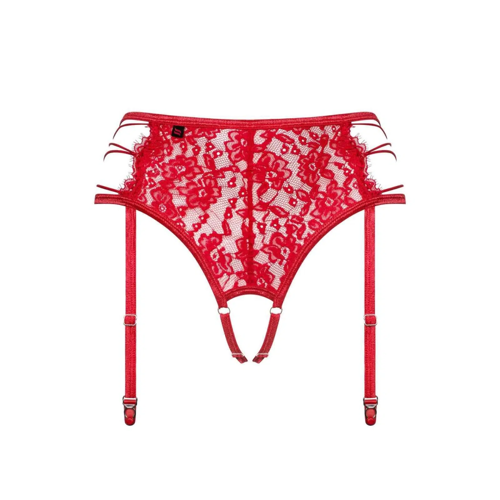 Obsessive Rediosa Crotchless Garter Belt Red