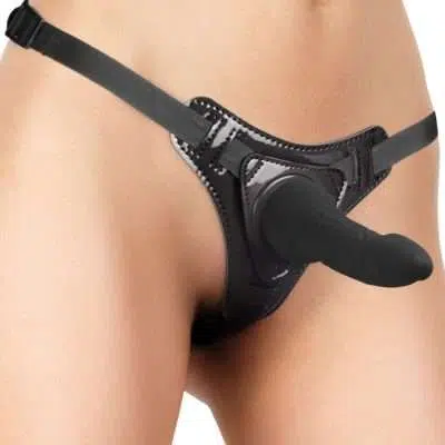 OUCH  PLEASURE STRAP-ON BLACK