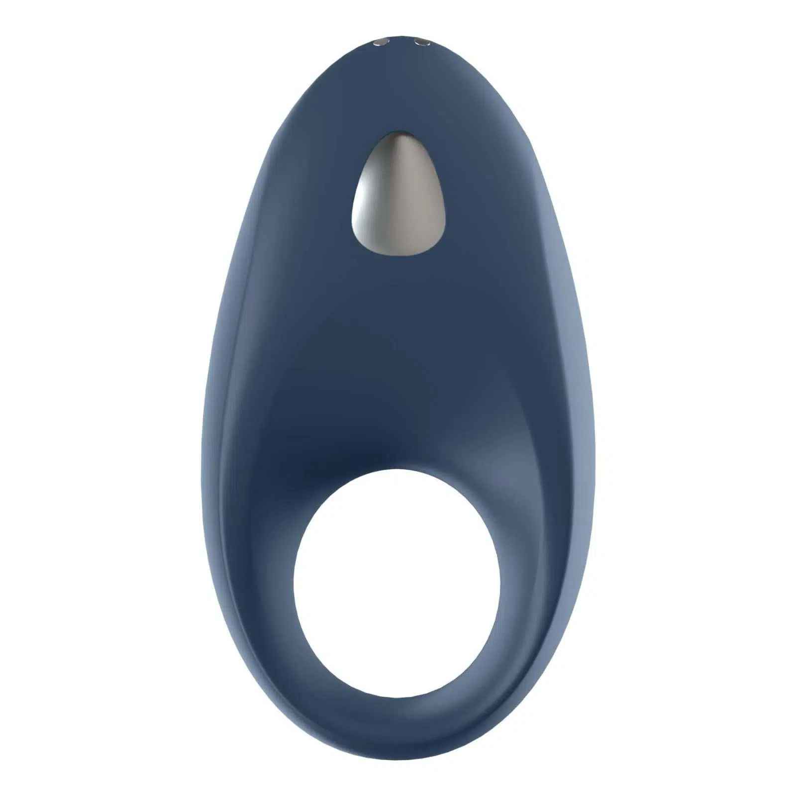 Satisfyer Mighty One Ring Vibrating Ring With App And Bluetooth Blue