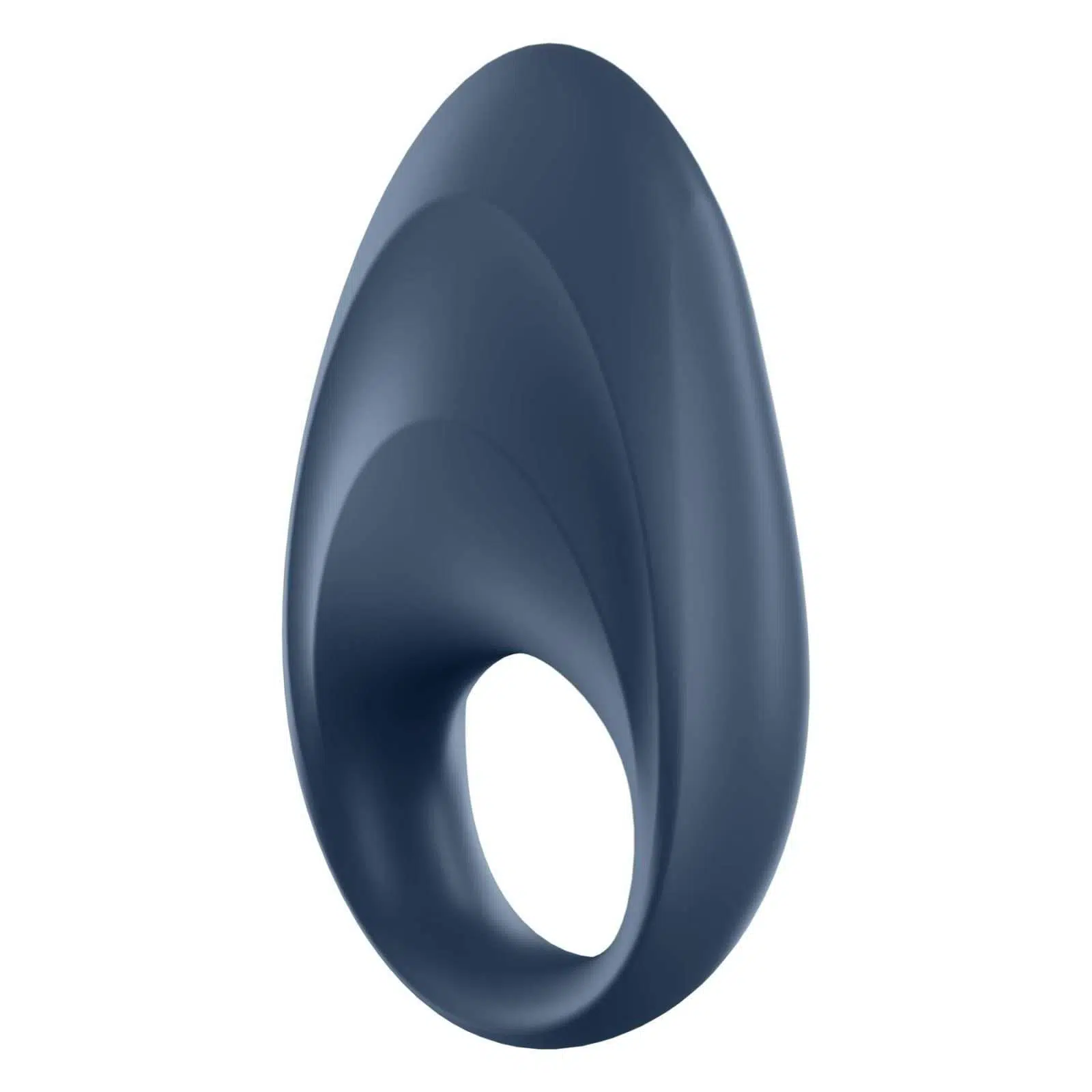 Satisfyer Mighty One Ring Vibrating Ring With App And Bluetooth Blue