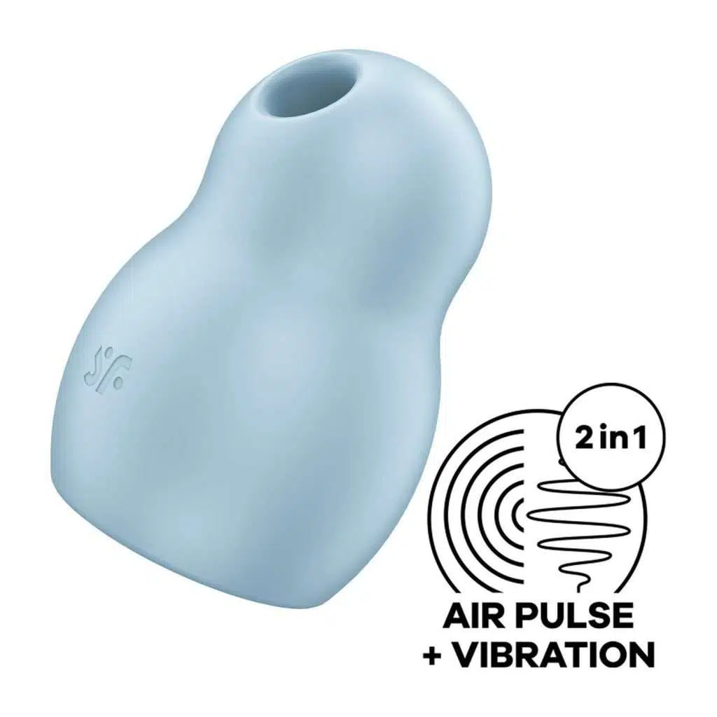 SATISFYER PRO TO GO 1 BLUE STIMULATOR