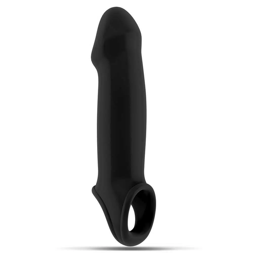SONO N  17 PENIS SLEEVE WITH EXTENSION BLACK