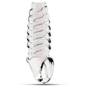 SONO N  21 PENIS SLEEVE WITH EXTENSION CLEAR