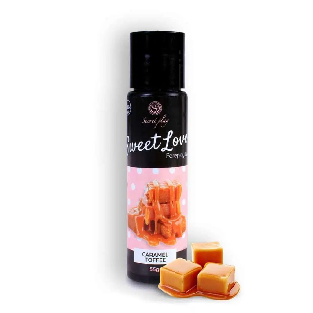 SWEET LOVE TOFFEE FLAVOURED LUBRICANT GEL SECRET PLAY 55ML