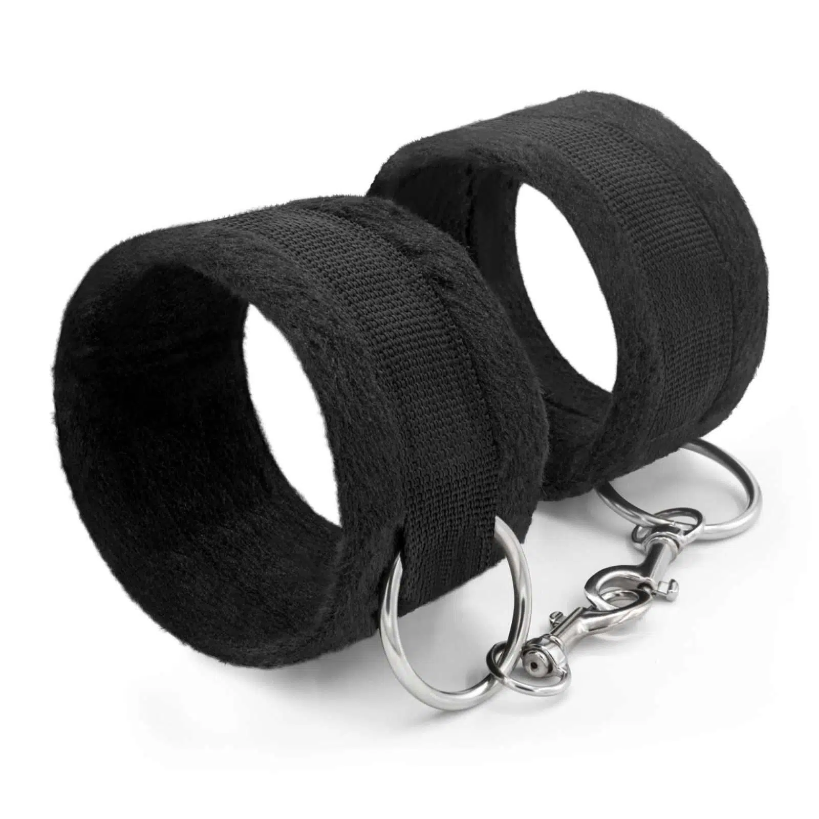 Tough Love Velcro Handcuffs With Extra 40cm Chain Crushious Black